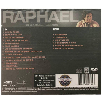 RAPHAEL - YO SOY AQUEL...LOS EXITOS (CD+DVD) | CD