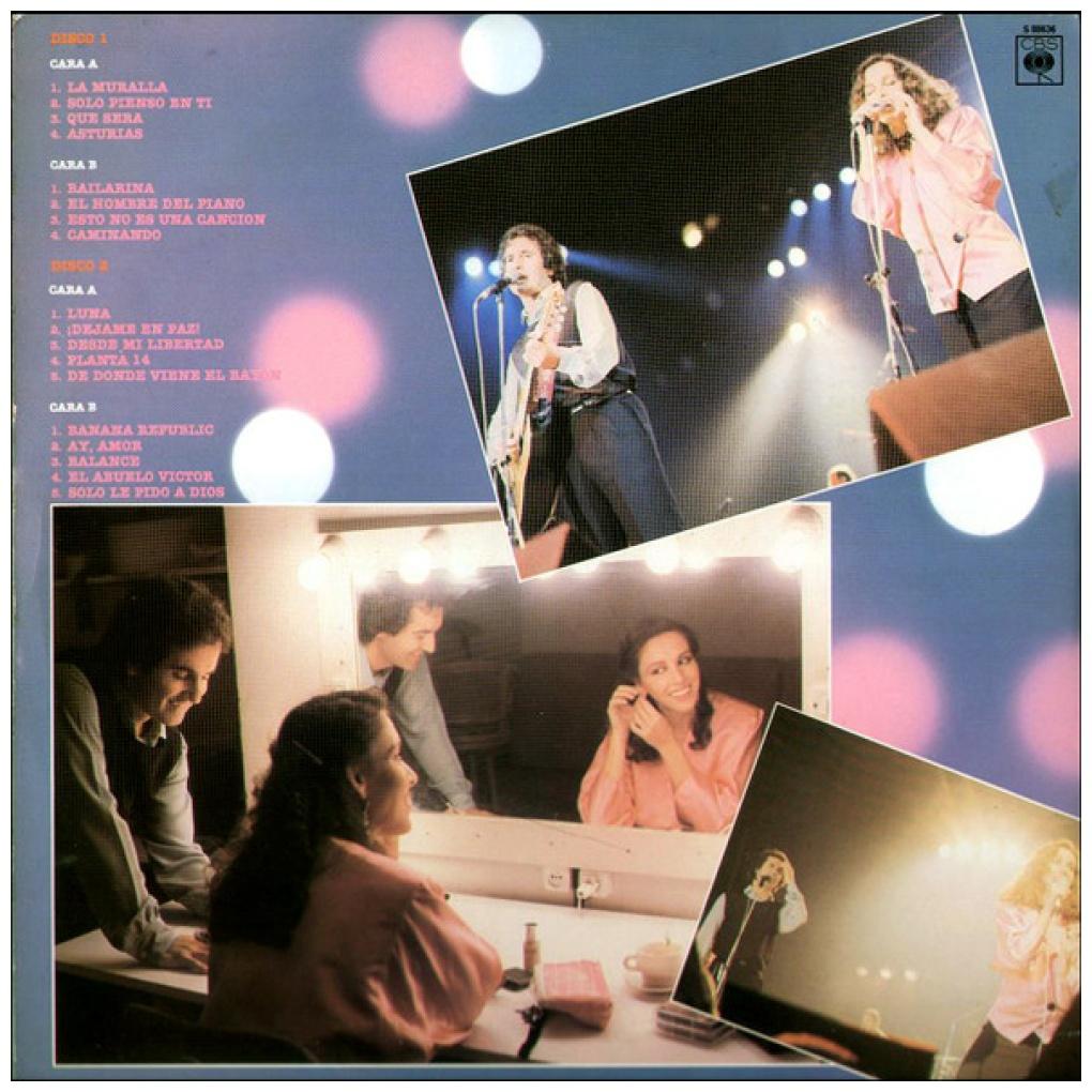 VICTOR MANUEL Y ANA BELEN - EN VIVO (2LP) | VINILO USADO