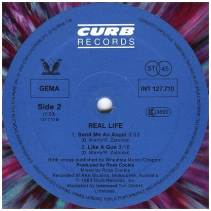 REAL LIFE - SEND ME AN ANGEL (PLATTE IN MEHRFARBIGEM VINYL) | 12'' MAXI SINGLE USADO