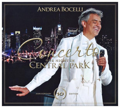 ANDREA BOCELLI  - CONCERTO: ONE NIGHT IN CENTRAL PARK | CD