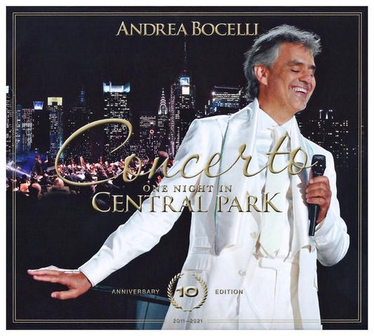ANDREA BOCELLI  - CONCERTO: ONE NIGHT IN CENTRAL PARK | CD