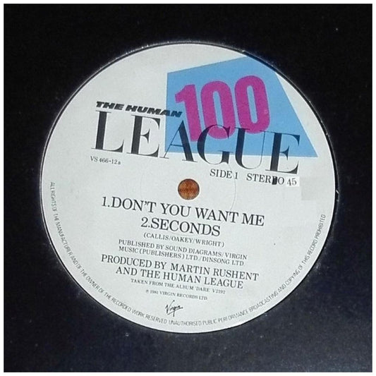 HUMAN LEAGUE - DON'T YOU WANT ME | 12'' MAXI SINGLE USADO