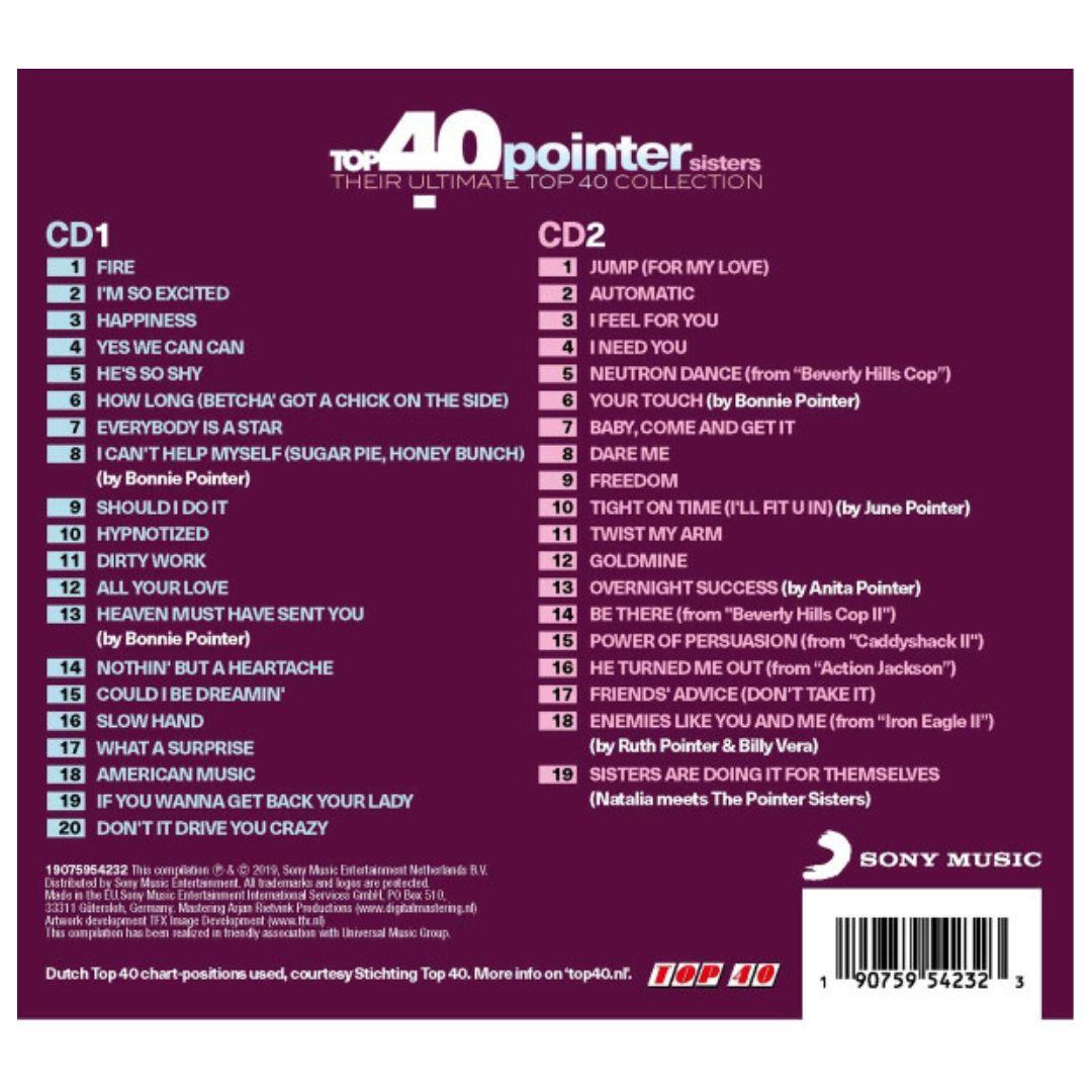 POINTER SISTERS - TOP 40 (2CD) | CD