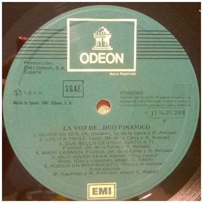 DUO DINAMICO - LA VOZ DE DUO DINAMICO (2LP) | VINILO USADO