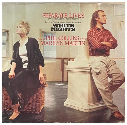 PHIL COLLINS - SEPARATE LIVES | 7" SINGLE USADO