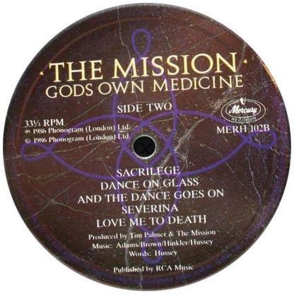 THE MISSION - GODS OWN MEDICINE | VINILO USADO