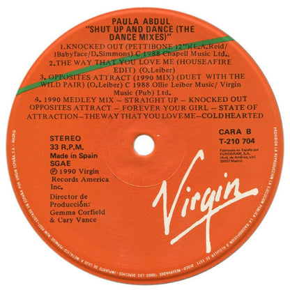 PAULA ABDUL - SHUT UP AND DANCE: THE DANCE MIXES | VINILO USADO