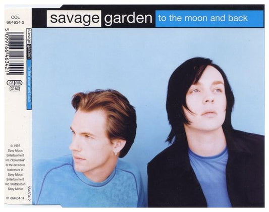SAVAGE GARDEN - TO THE MOON AND BACK | CD SINGLE USADO