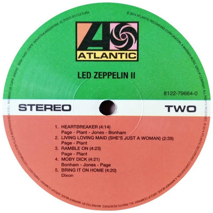 LED ZEPPELIN - LED ZEPPELIN II | VINILO