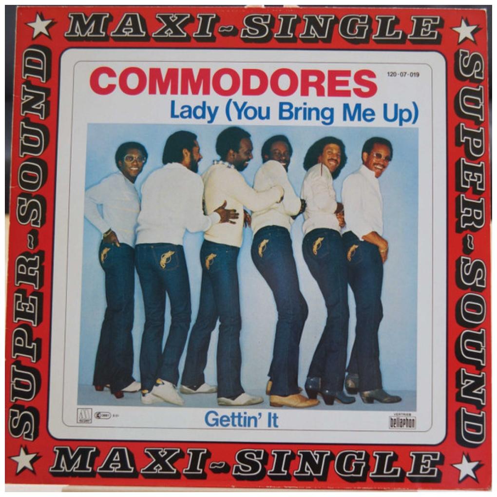 COMMODORES - LADY (YOU BRING ME UP) | 12" MAXI SINGLE VINILO USADO
