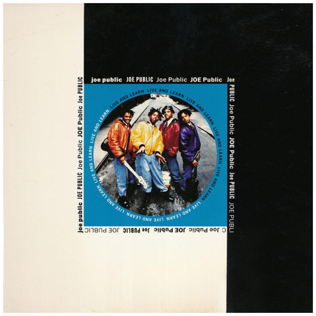 JOE PUBLIC - LIVE & LEARN | 12" MAXI SINGLE VINILO USADO