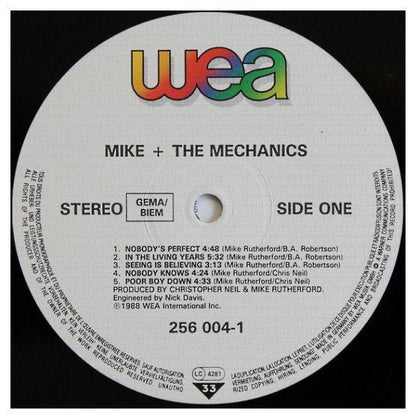 MIKE & THE MECHANICS - LIVING YEARS  | VINILO USADO