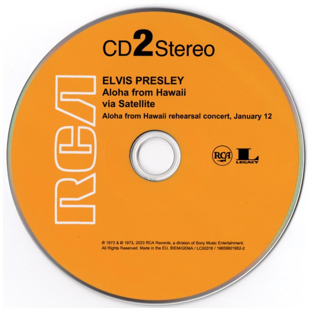 ELVIS PRESLEY  - ALOHA FROM HAWAI VIA SATELITE (3CD + 1 BLU-RAY BOX SET) | CD