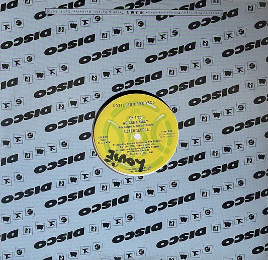 SISTER SLEDGE - WE ARE FAMILY/HE S THE GREATEST DANCER | 12   MAXI SINGLE USADO