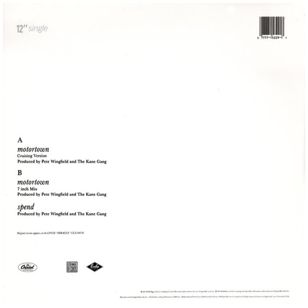 KANE GANG - MOTORTOWN | 12" MAXI SINGLE VINILO USADO