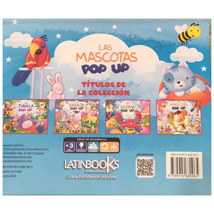 POP UP PEQUES - LAS MASCOTAS (TAPA DURA) - EQUIPO EDITORIAL | LIBRO