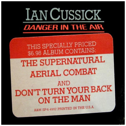 IAN CUSSICK - DANGER IN THE AIR (PROMO COPY) | VINILO USADO