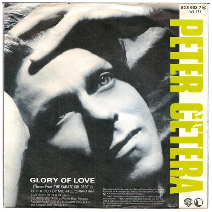 PETER CETERA - GLORY OF LOVE (THEME FROM KARATE KID PART II) | 7" SINGLE USADO
