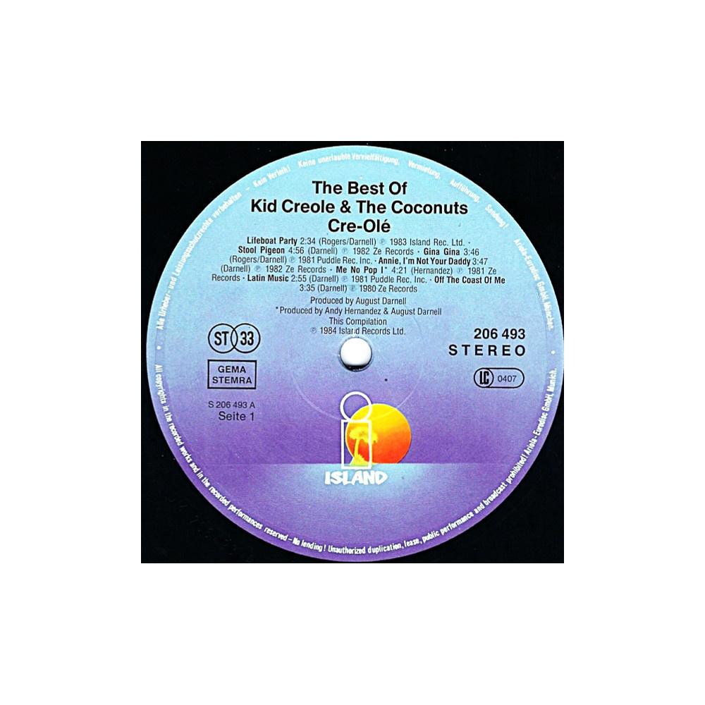 KID CREOLE AND THE COCONUTS - CRCRE-OLÉ: THE BEST OF  | VINILO USADO