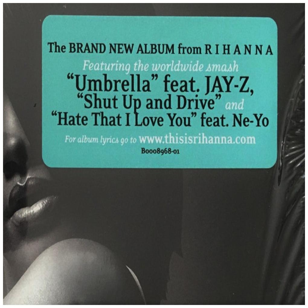 RIHANNA - GOOD GIRL GONE BAD (2LP) | VINILO