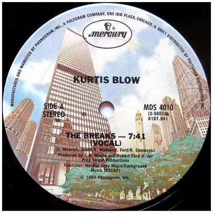 KURTIS BLOW - THE BREAKS | 12'' MAXI SINGLE USADO