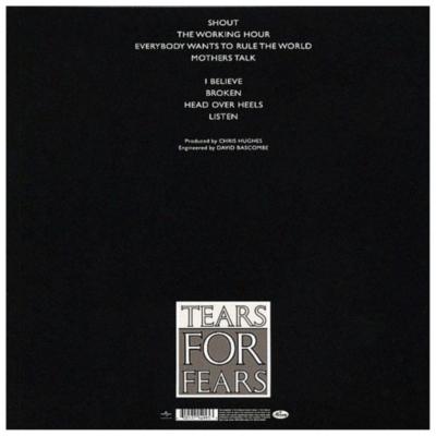TEARS FOR FEARS - SONGS FROM THE BIG CHAIR | VINILO