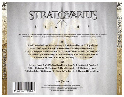 STRATOVARIUS - BEST OF (2CD) | CD