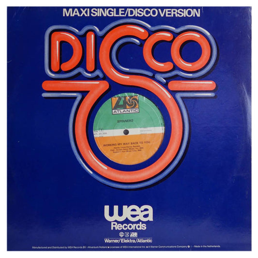 SPINNERS - WORKING MY WAY BACK TO YOU | 12" MAXI SINGLE USADO