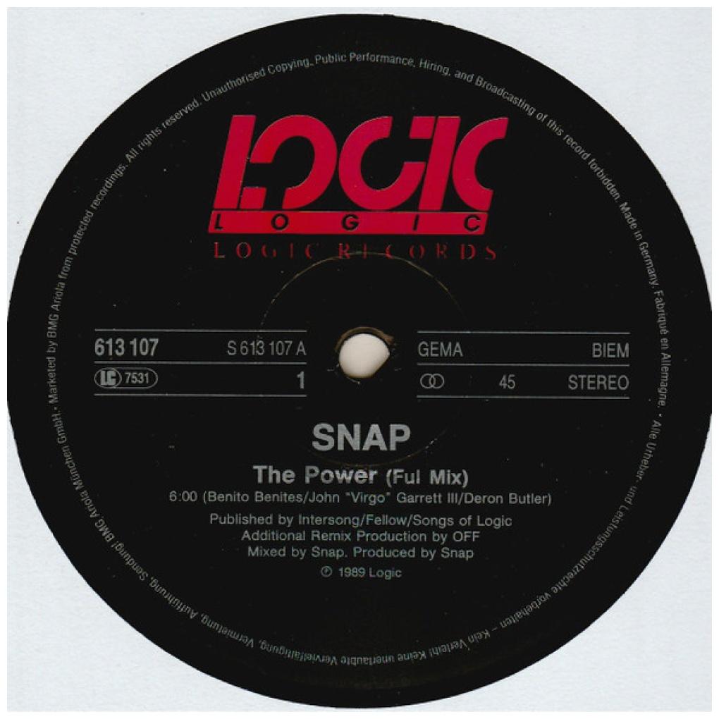 SNAP! - THE POWER | 12'' MAXI SINGLE USADO