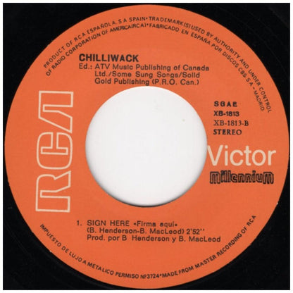 CHILLIWACK - MY GIRL (GONE, GONE, GONE) | 7" SINGLE USADO