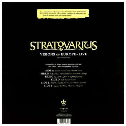 STRATOVARIUS - VISIONS OF EUROPE LIVE (3LP) | VINILO