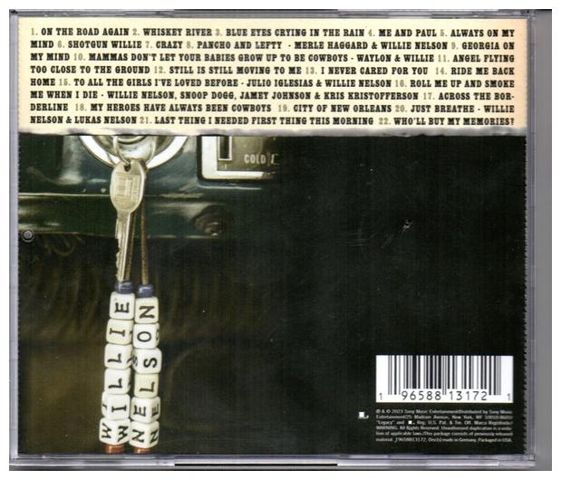 WILLIE NELSON  - GREATEST HITS (2023) | CD