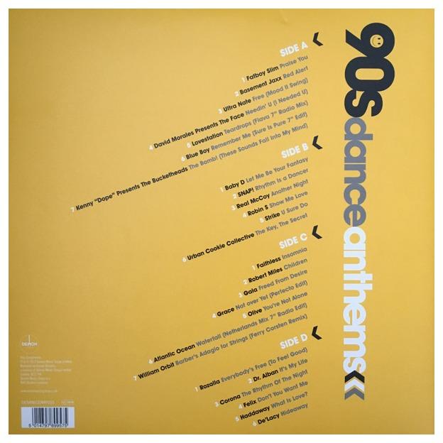 90S DANCE  - 90S DANCE - ANTHEMS (2LP) | VINILO