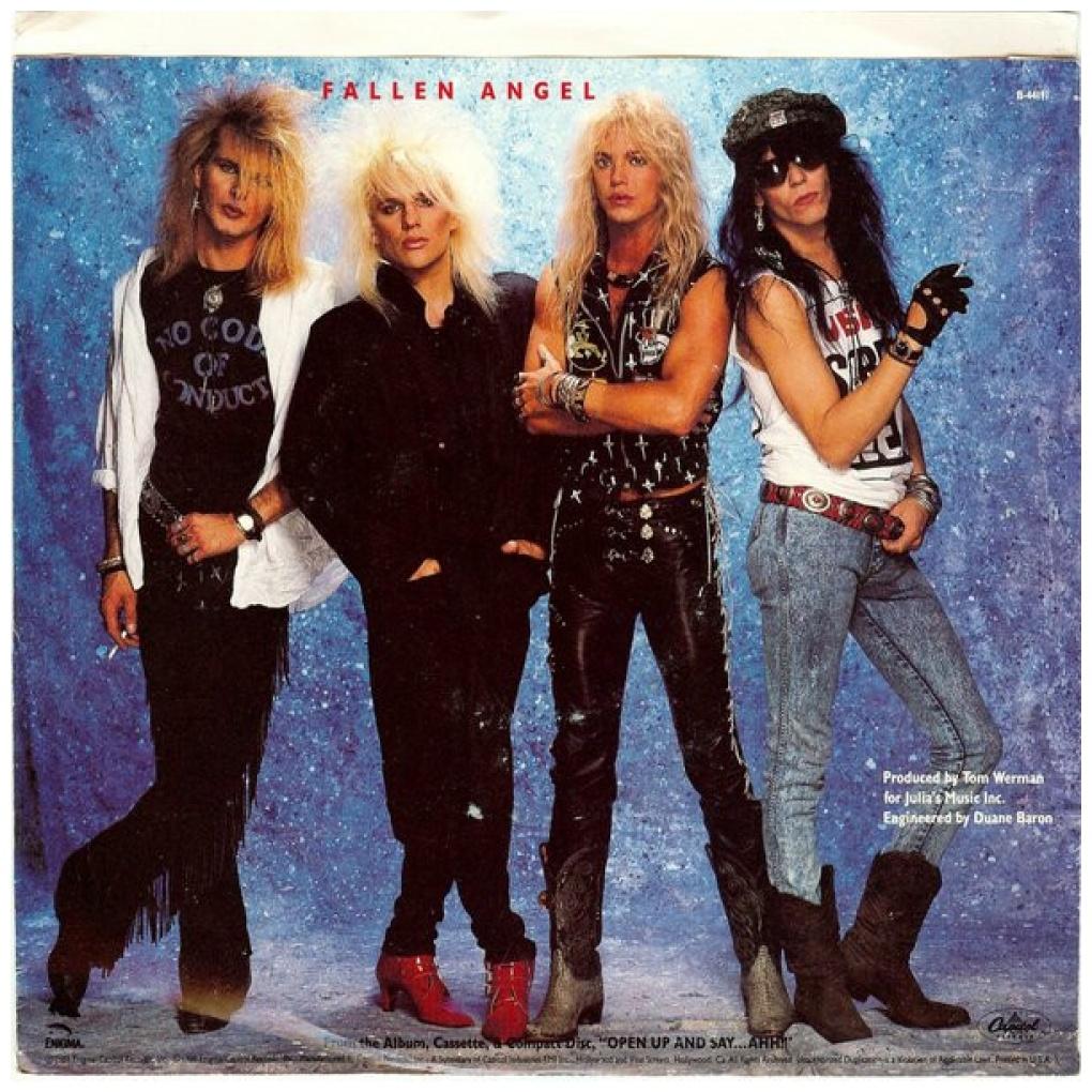 POISON - FALLEN ANGEL | 7" SINGLE USADO