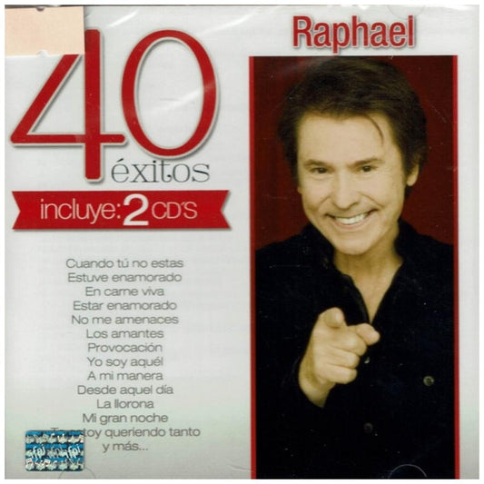 RAPHAEL - 40 EXITOS (2CD) | CD