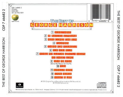GEORGE HARRISON - THE BEST OF | CD