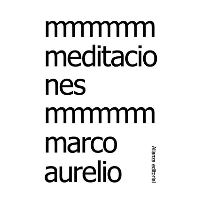 MEDITACIONES (TAPA BLANDA) - MARCO AURELIO | LIBRO
