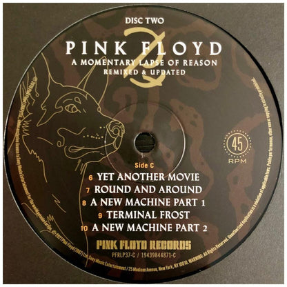 PINK FLOYD - A MOMENTARY LAPSE OF REASON (2LP) (REMIXED AND UPDATED) | VINILO