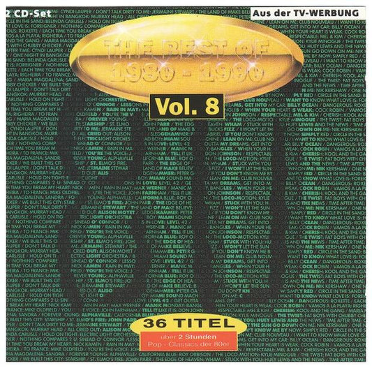 THE BEST 1980-1990 - VOL.8 (2CD) | CD USADO