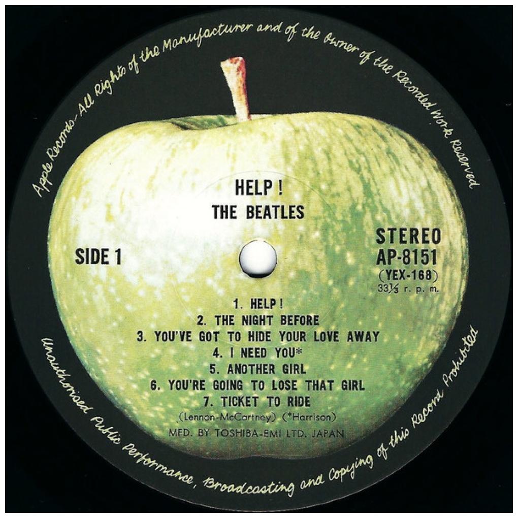 THE BEATLES - HELP! (JAPAN EDITION) | VINILO USADO