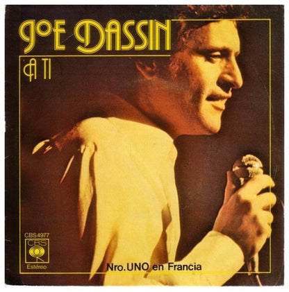 JOE DASSIN - A TOI | 7" SINGLE VINILO USADO