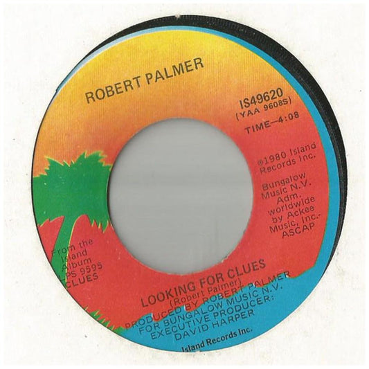ROBERT PALMER - LOOKING FOR CLUES | 7" SINGLE USADO