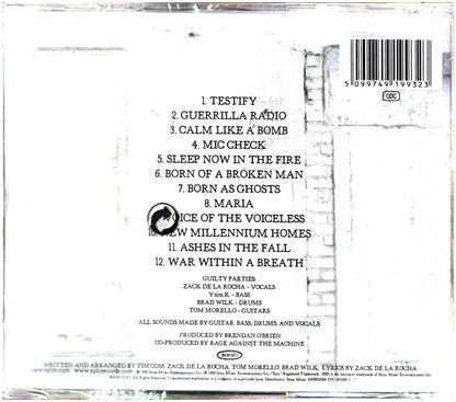 RAGE AGAINST THE MACHINE - THE BATTLE OF LOS ANGELES | CD