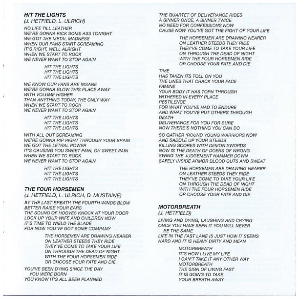 METALLICA - KILL EM ALL | CD