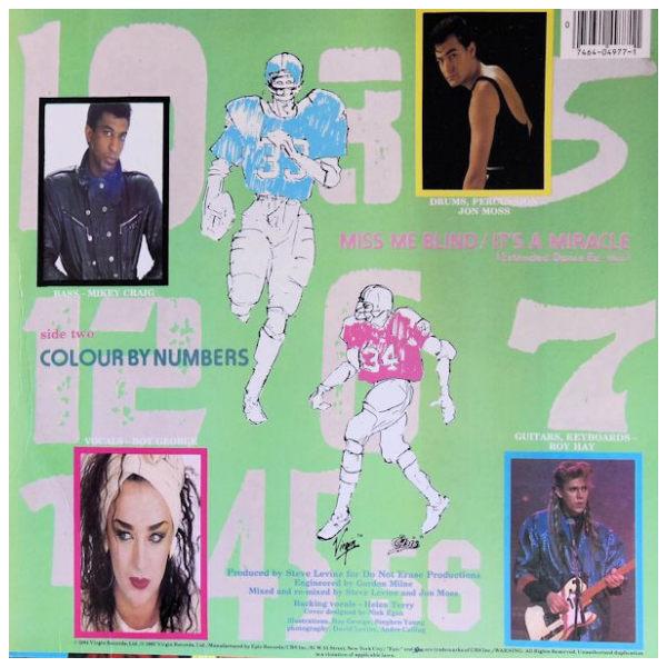 CULTURE CLUB - MISS ME BLIND | 12" MAXI SINGLE USADO