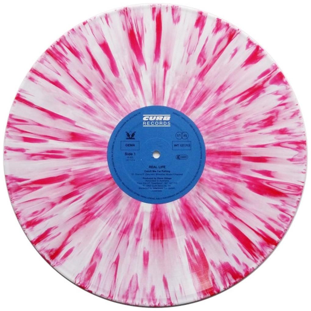 REAL LIFE - CATCH ME AN FALLING (PLATTE IN MEHRFARBIGEM VINYL) | 12'' MAXI SINGLE USADO