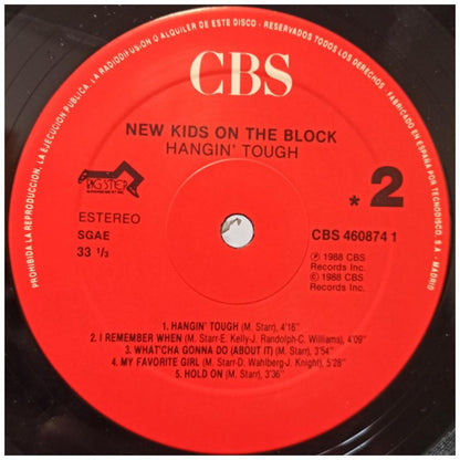 NEW KIDS ON THE BLOCK - HANGIN' TOUGH | VINILO USADO