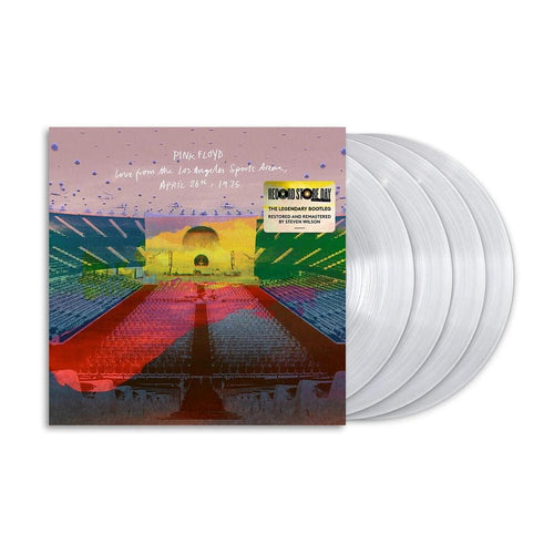 (PREVENTA) PINK FLOYD - LIVE FROM THE LOS ANGELES SPORTS ARENA 1975 (4LP) (RSD EXCLUSIVE BOX SET) (CLEAR VINYL) | VINILO