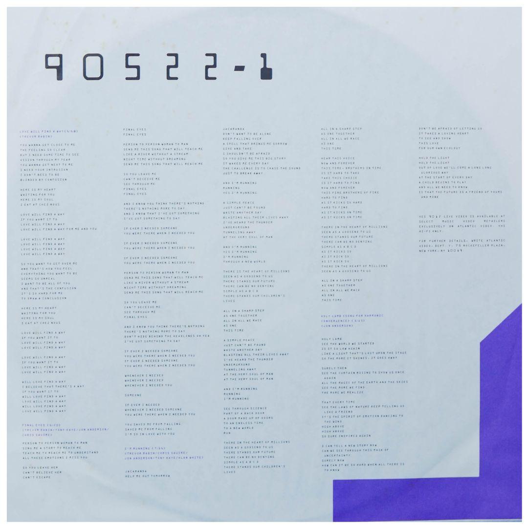 YES - BIG GENERATOR | VINILO USADO