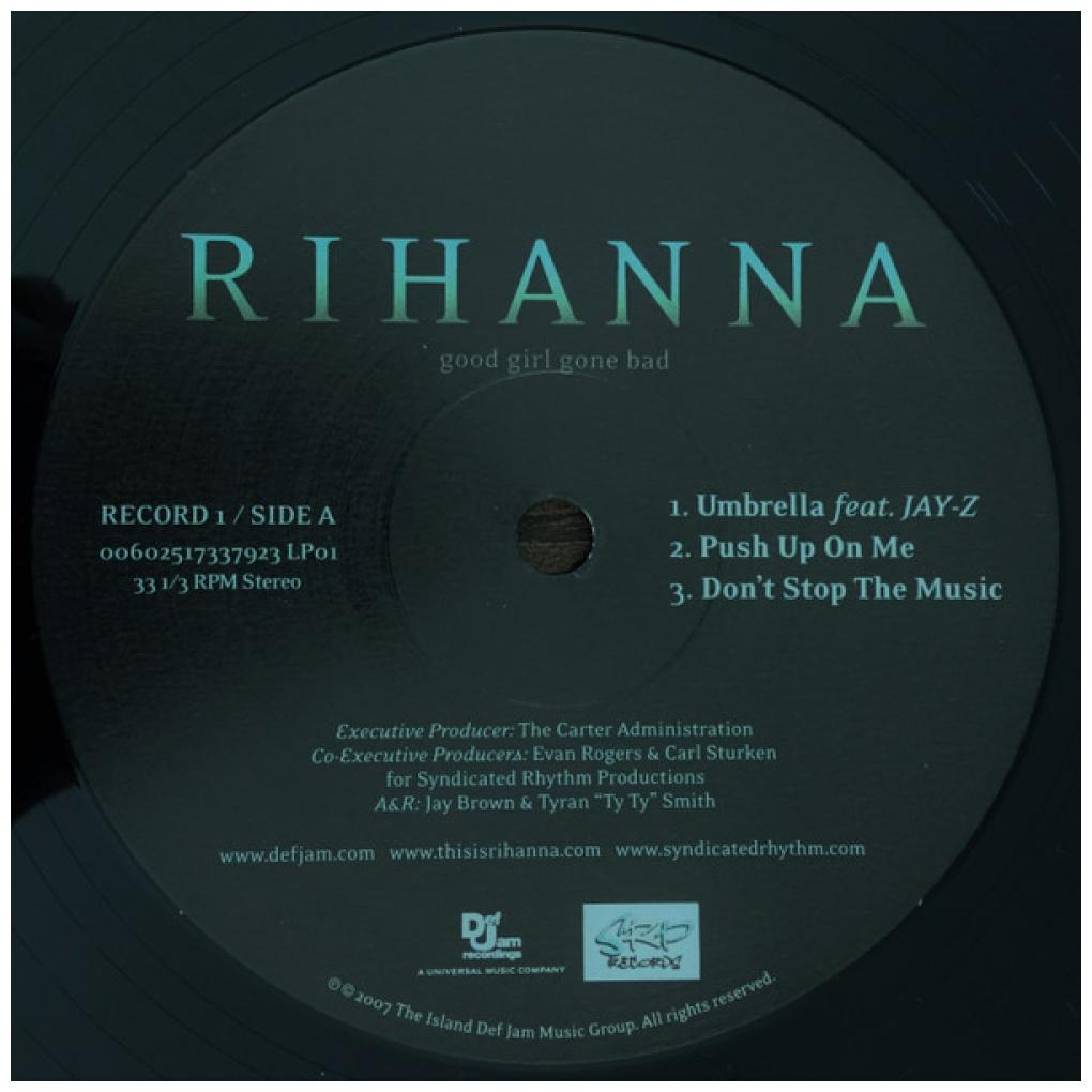 RIHANNA - GOOD GIRL GONE BAD (2LP) | VINILO